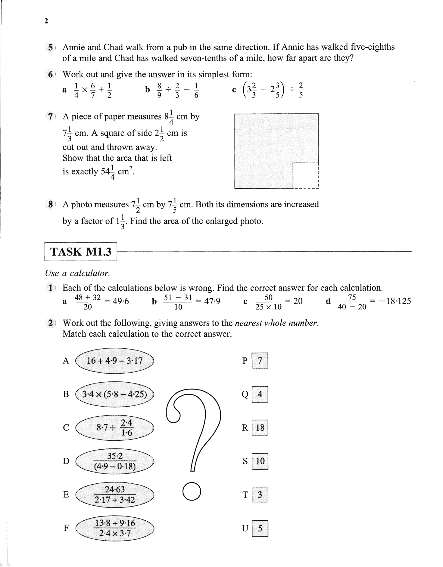 Essential Mathematics for GCSE - Higher - Homework Book
